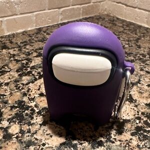 Purple Among Us Apple Airpods 2nd Generation Cover Case